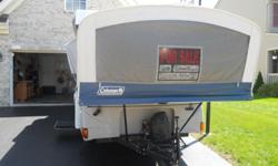 2010 Coleman Bayside pop-up camper. Reduced to $10,500 for quick sale. Only used for two summers. In excellent condition. Coleman is known for their quality workmanship and life of their camping products! Selling because we're in the market for a
