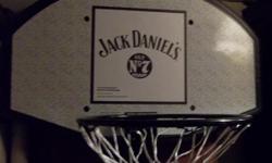 brand new never been used limited addition jack daniel's basketball hoop.