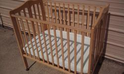 Great condition....dimensions 25x39 inches 40 inches tall
please call jay@ 704 430 4390
see more of our BARGAINS on furniture, electronics, appliances and more@ http://www.queencitybargains.com/
The Dream On Me, 2-in-1 portable folding crib features a