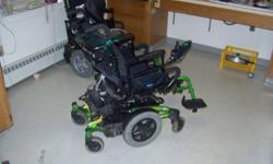 INVACARE-POWER WHEEL CHAIR EXCELLENT CONDITION Top of the line model TDX-SP, Tilt, Elevate, Adjustable Head Rest.
Have Battery Charger. On a full charge you can get 20 to 26 mph. Speed 6.5 to 7 mph.
Joy Stick Mk6i On/Off Button, Decrease Speed Button