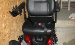 Invacare Pronto M41 with gel cushion seating, elevated leg rests, hanger attaching kit, lumbar support roll, semi recline, and wheelchair armrest. Mother passed away before she could even use. Brand new. Retails for $4500. Willing to let go for $3200. Was