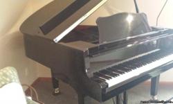 AMAZING Yamaha GH1 Ebony Baby Grand Piano. Includes Dampp- Chaser for humidity control. http://dampp-chaser.com/
Purchased in 2001, original owners of this beautiful piano. Show room condition! Tuned regularly by a top MN tuner.
- B5816417
- Beautiful
