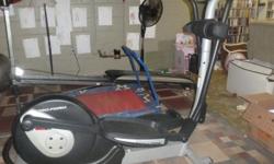 ProForm 600 LE StrideTone Elliptical Machine for sale. &nbsp;Like New, Excellent condition - only used a few times. &nbsp;Has a digital panel with built-in 2-speed fan,&nbsp;16 levels of resistance and upper-body workout arms. It also features 18 pre-set