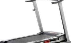 Pro-Form 1200 Sport Treadmill. Barely used. $375
Two important features of this Proform 1200 Treadmill model are the QuickSpeed and Power Incline(which allows you to set the intensity of your workout only by touching a button); it also gives you the