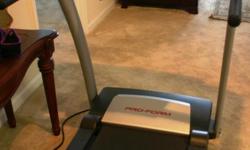 Like new Proform Treadmill (spacesaver) with speakers. Speed and incline up to 10. Asking $400 OBO. Must sell.