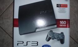 I am selling a PS3 160 GB bundle for 400+-
I won it in a contest a few weeks ago. Everything is still in the box and has never been used! The PS3 box is still sealed.
You can look up the prices online and find you will be paying over 500$ for this