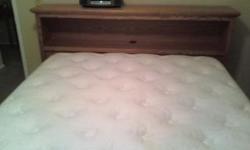 Moving and need to sell now queen size Englander 22 inch pillowtop mattress with foundation and frame. Please call 503-278-1085 for more info. No reasonable offer will be refused. Cash only please.