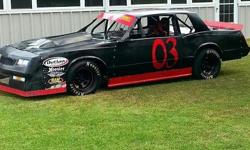 Nice street stock for sale race ready
Monte Carlo street stock - has a 358eng professionaly built with only 1 race on it/race gator racing transmission equivalent to a&nbsp;brinn/ ford 9in rear end.
Have over $10,000 invested.
for more info please call