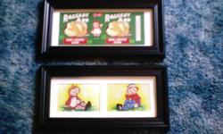 This is for 2 Raggedy ann Picture's! Really cute. 10.00 for both
