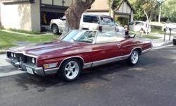 Rare 1972 Ford LTD Convertible 400hp 6.6L V8 2bbl Automatic transmission power steering, power brakes and air conditioning. Runs and drives great!!!! Ford only made these convertible LTD's for 2 years and it was their first full size convertible ever!