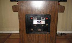 Wow here from the 1980's is the Orginal Table floor game of MS. PAC-MAN . !! ALL orginal NEVER serviced and works GREAT , a 2 player game also has slots for coins if you want to pay to play game, its set up now for free games ! I am orginal owner when it