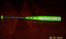 Rawlings plasma composite youth baseball bat, 29 ince, 17 oz. 2 1/4 in barrel, In great sahe. Only used a few times. Retailed at 89.00