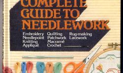Reader?s Digest Complete Guide to Needlework
Editor, Virginia Colton
0895770598 Hardcover, 504pp, Hobbies and Crafts
Reader?s Digest, 1983, no price on the book, no dust jacket
Condition: used, good, with light edgewear and moderate rubbing/scratching on