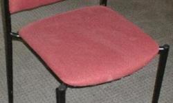 $25- red fabric with black legs stacking chair 5/SC9196D, 9197D, 9198D, 9199D, 9200D ...Look at the other thousands of items we have and do http://www.liquidatedstuff.com