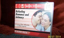 I HAVE UP FOR SALE THE "REFUELING ROMANCE AND INTIMACY IN MARRIAGE" DVD BY DAN ALLENDER & BOB LEPINE...IT IS A FAMILY LIFE CHRISTIAN DVD SERIES...I'M ASKING $18.00 CASH FOR IT...YOU CAN REACH ME AT 816-714-8188 ASK FOR ROB CATRON...THANK YOU&nbsp;& GOD