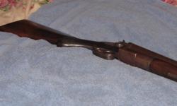 Remington 12 gauge double barrel with octogon barrell. In very good shape. Made between year of 1889 and 1908.