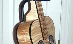 Resonator Guitar (Dobro).&nbsp;Hand made in&nbsp;Ashe County, N.C&nbsp; Curly Maple&nbsp;with&nbsp;"Beard" hardware - Reduced -&nbsp;$950