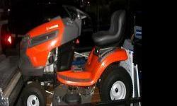I live in Lake County Florida, near Leesburg, try to put that city in but wouldn't go, just wanted to let you know, Ocala isn't far, about a 45 min drive to Leesburg Fl.
The riding lawn mower is by Husqvarna 21 HP with a 46" cut also comes with a 2yr.
