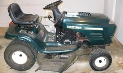 MUST GO! Was listed at $450.00, now $250.00 obo. Sears Craftsman Garden Tractor. Automatic, 42" cut, 15.5 HP Kohler engine. Needs new rear wheel seals and hydraulic fluid. Call 615-352-3438 for more info.