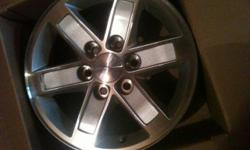 New &nbsp;- GMC 17" rims with pressure sensors. &nbsp;$400/set of four (does not include tires)