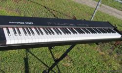 Roland RD 100 is an 88 key keyboard synthesizer