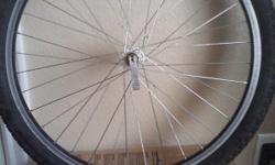 24 X 1.95 schwinn front wheel good condition selling 8am - 8pm no shipping cash only.
