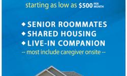 We are a registry and a referral service. We offer shared housing roommate services for seniors and disabled., Please call SDA Elderly Care if you have a home to rent or need a senior roommate. Visit us at sdaelderlycare.com.