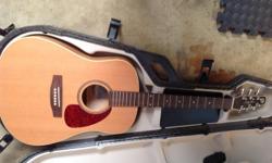 Seagull s6 acoustic guitar with hardshell tric case $265