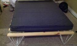 single bed I bought at Ikea, 1 year old clean, no box spring.