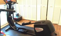 SMOOTH CE 8.0LC ELLIPTICAL for sale. $850, paid $1600 new last year. Perfect shape, super quiet and smooth. I just don't use it. You can look up specs online at smooth fitness.com. Please email mflabrecque@yahoo.com if interested.