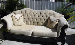 Nice brown Biege Love seat And Sofa for sale Praticly new..