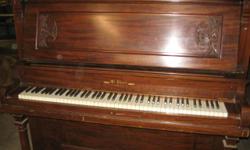 This beautiful piano was built in 1907 with only 2,000 ever made! It is in excellent condition and plays very well! If interested and you would like pictures, please call me with your email address and many will be forwarded immediately.
