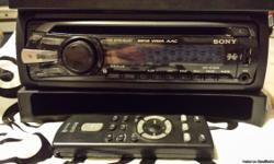Sony Xplod radio with remote control, MA audio dual speakers with box and powerbass amp Asa400
200.00 OBO