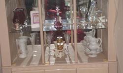 If you looking for SPECTACULAR China Cabinet shinning like it's brand new in a show room. (See pics for sure!) If your looking for a gorgeous glimmering cabinet to show off your valuables and store any you want (collectables, special items) then this
