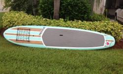 Selling my beautiful Rogue All Waters Paddleboard.&nbsp; This is a Rogue Vixen 11' standup paddleboard: 11' x 29" x 4.31".&nbsp; I am the original owner.&nbsp;&nbsp; Rogue Sup "All Waters" are designed and shpaed to paddle gracefully in flat water and