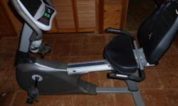 Semi-recumbent Fitness Cycle&nbsp; Vision Fitness&nbsp; (R2200HRT) Excellent condition..With owners guide..Fully assembled.