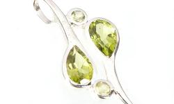 The Peridot Pendant product code is a new piece of jewel for your shopping cart and it is worth to own such craft of art. The pendant comes with 1.33 inches in length and becomes a perfect match for your neck, thus adding style with freshness. The jewelry