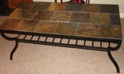 I have a stone tile top coffee table for sale. Asking $30.00. It is great...you can have drinks on top and wipes clean! I also have other pieces of my living room set listed. We are located 3 miles of Interstate 75 in Henry County. Please email me with