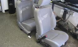 Matching Grey&nbsp;Subaru seats excellent condition from 2007 Forester.&nbsp;&nbsp;However I put them in my 1997 Legacy while I had my originals rebuilt.&nbsp; Mounting brackets will fit most Subarus.&nbsp; Wiring, &nbsp;belt attachments all