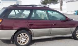 2001 Subaru Outback, 2.5 ltr., 4 cyl., Power windows, Power Seat, Heated Seats, am/fm, Cd, Moon Roofs, Air, Runs Good and is a very dependable car! Has 162000 miles If interested call 814-312-5393