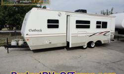 Just imagine the many wonderful memories that will be created when you are traveling and seeing the country in this exciting 27ft bumper pull travel trailer! What a great way for family together time! You are fully self contained with holding tanks for