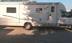 The sensuous feel of soft and supple leather embraces you as you cruse down the road in this stunning Lexington Class B+ home on the road! Ideal for the empty nester couple or the young family this great RV sleeps four in total comfort! Great meals on the