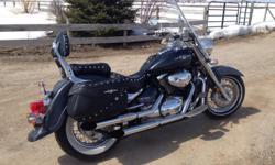2006 Suzuki Boulevard. 800 fuel injected with cobra pipes great bike runs strong. 19,700 miles. 208-399-2144.