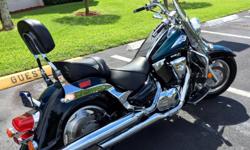 Selling a 1998 Suzuki Intruder LC 1500 CLEAN TITLE, ONE OWNER, with only 11,000 original miles. This bike is in absolute show room condition; it has not even one scratch, ding, or speck of rust. It is in the condition it left the dealer in 1998.