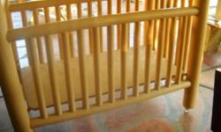 SOUTHWESTERN STYLE BABY CRIB L.5' H. 4' X W.3' IN GOOD SHAPE VERY STURDY. NO MATTRESS , HAND MADE, SIDES ARE NON CALLIPSABLE. FOR MORE INFO PLEASE CONTACT ( 561-688-3140 ) OR E-MAIL THANK YOU.