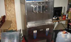 Taylor stainless steel soft ice cream machine, industrial unit, 220v power