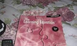 The Learning Equation Prealgebra Used, but good book, CD not included..
Price IS negotiable
Location: Athens, ALABAMA