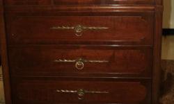 Five piece thomasville king bedroom suite for sale.