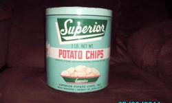 think it is in the 1950s potato chip can very good shape please contact