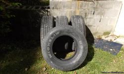 Set of four used Michelin XL LT4 tires 255/70/16. First $50.00 takes all four. Sparta, TN --.